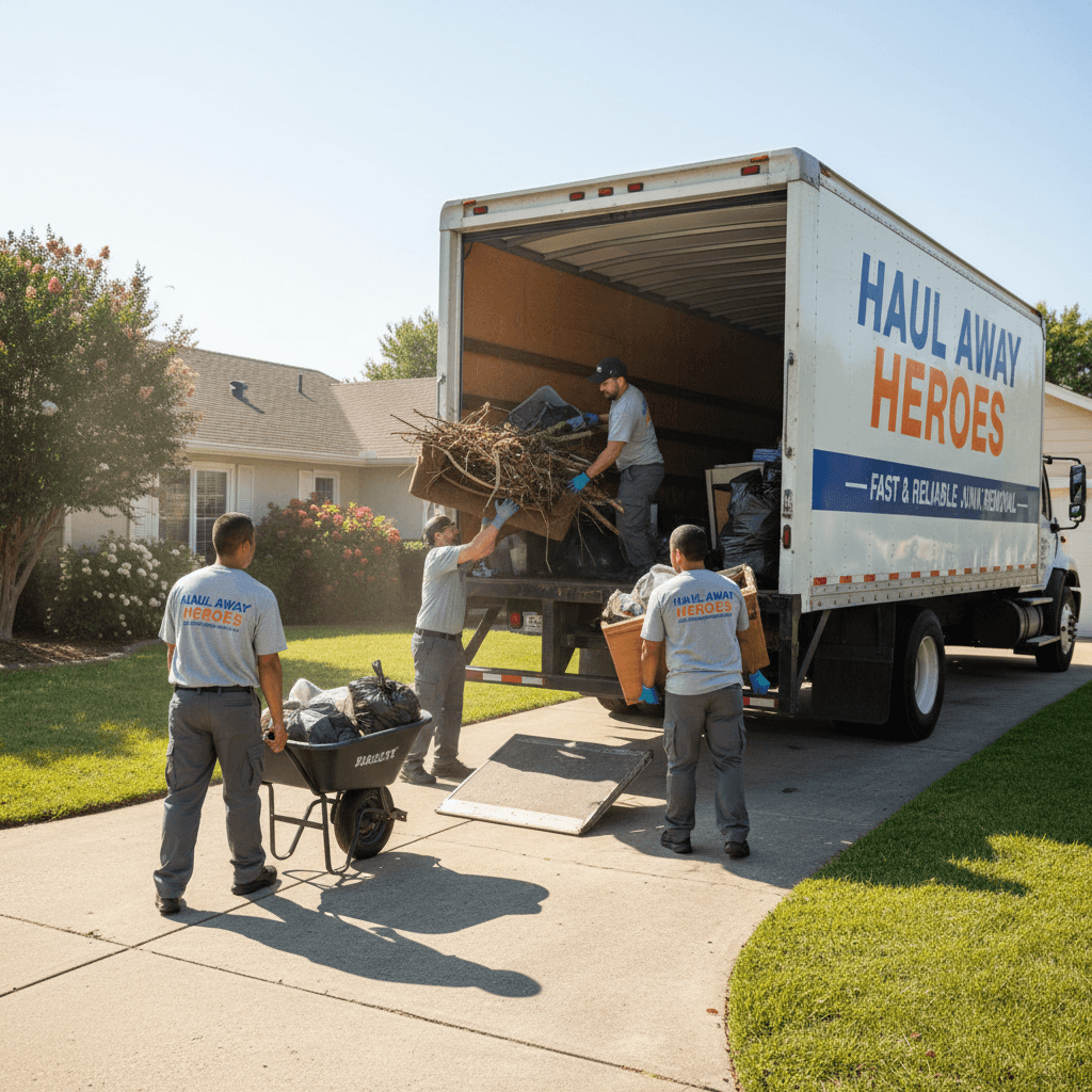 Home junk removal service